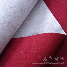 Fr Polyester Linen Sofa Fabric Coated Linen Home Textile Fabric